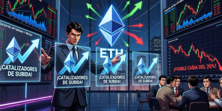 Tres factores inesperados que podrían hacer que el precio de Ethereum se dispare, según el CEO de SharpLink. 1 Tres factores inesperados que podrían hacer que el precio de Ethereum se dispare, según el CEO de SharpLink.