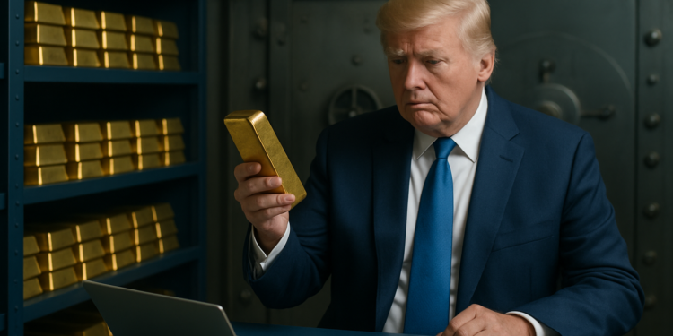 Trump exige una revisión exhaustiva en Fort Knox tras la misteriosa desaparición de 40 millones en oro.