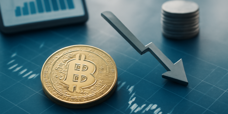 Bitcoin lucha por mantenerse en los $65,000 mientras el volumen se desploma un 45% y la presión bajista acecha.