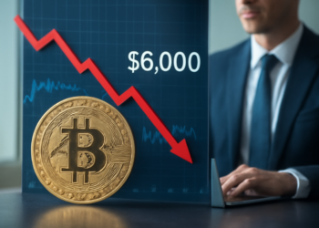 Bitcoin se desploma a 65.000 dólares a la espera del impactante discurso de Kevin Warsh en la FED.