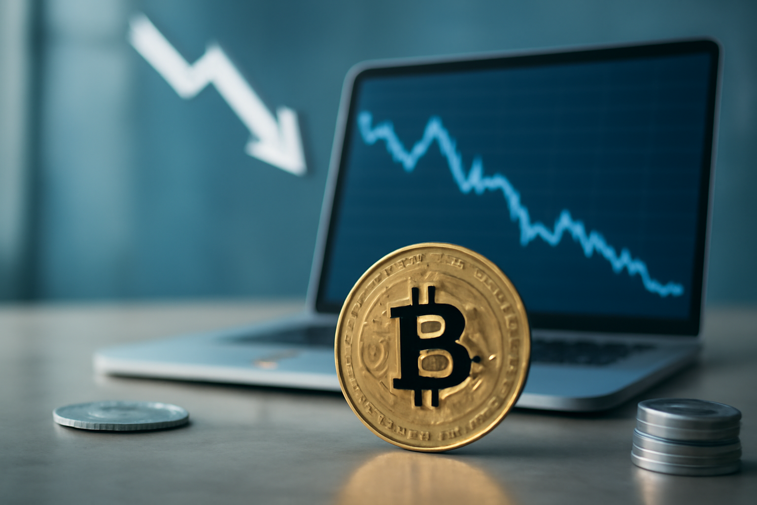 Bitcoin sufre una caída del 2,2% por la presión de los vendedores y se distancia de niveles cruciales. 1 Bitcoin sufre una caída del 2,2% por la presión de los vendedores y se distancia de niveles cruciales.