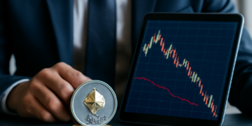 Ethereum al borde del colapso: la criptomoneda cae un 0,05% en medio del pánico del mercado el 29 de junio de 2026.