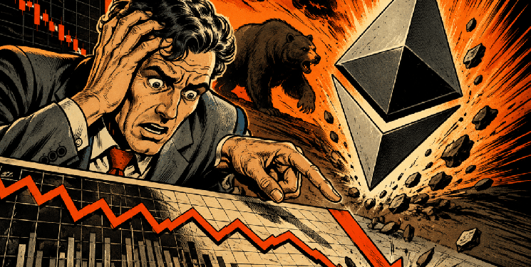 Ethereum en la cuerda floja: ¿Se acerca una turbulenta caída en el mercado? 1 Ethereum en la cuerda floja: ¿Se acerca una turbulenta caída en el mercado?