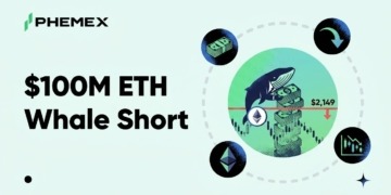 Una ballena de Ethereum apuesta $100 millones en corto: ¿qué significa su nivel de liquidación?