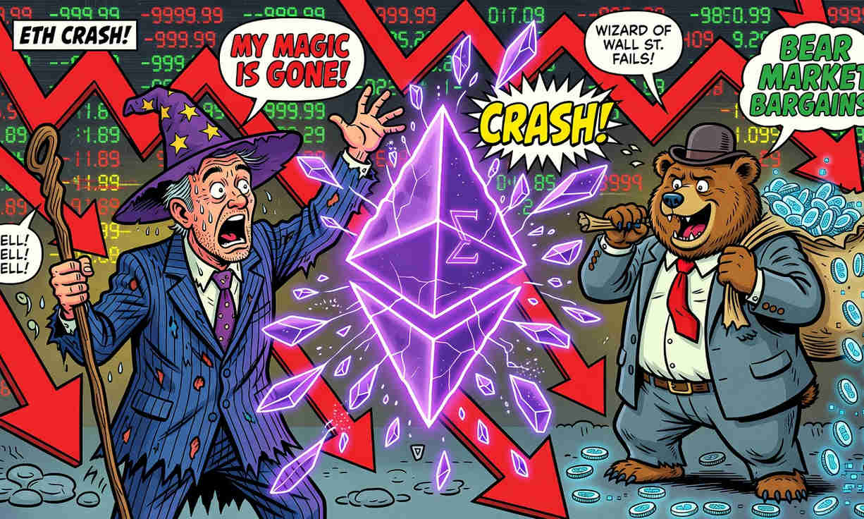 Ethereum se desploma un 9% el 4 de junio de 2026 y pone en jaque su estabilidad financiera. 1 Ethereum se desploma un 9% el 4 de junio de 2026 y pone en jaque su estabilidad financiera.
