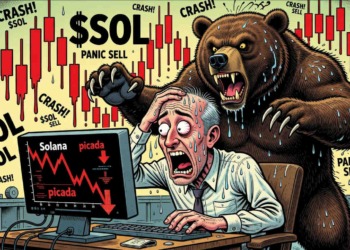 Solana (SOL) sufre una caída impactante del 7,7 % y alcanza nuevos mínimos en 2026.