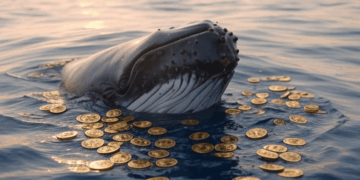 Una ballena de Ethereum realiza movimientos estratégicos justo antes del colapso del mercado