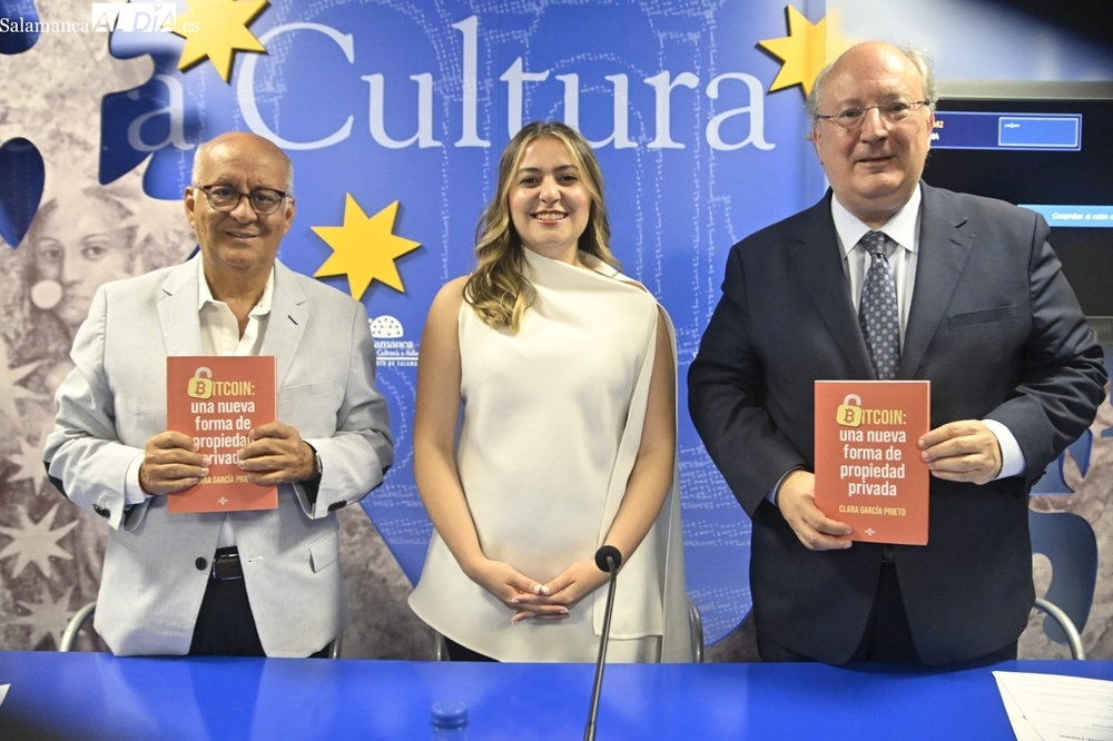 La intrigante revelación de Clara García sobre Bitcoin en su nuevo libro en Salamanca 1 La intrigante revelación de Clara García sobre Bitcoin en su nuevo libro en Salamanca