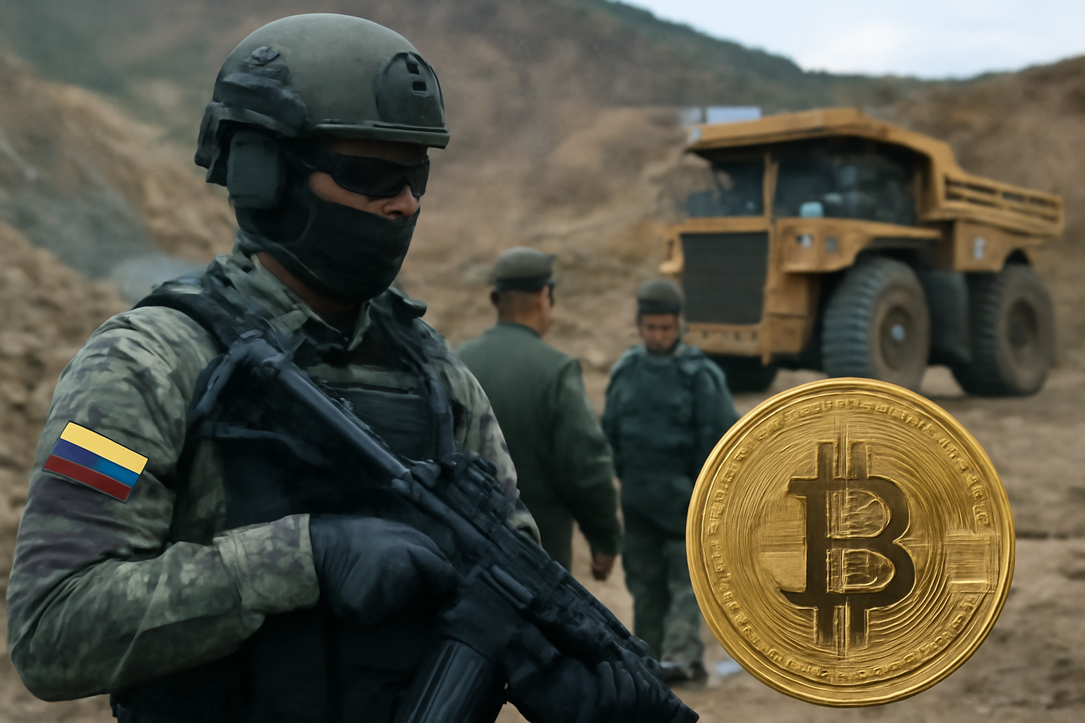 Venezuela moviliza fuerzas militares en la zona de oro controlada por la mafia 1 Venezuela moviliza fuerzas militares en la zona de oro controlada por la mafia