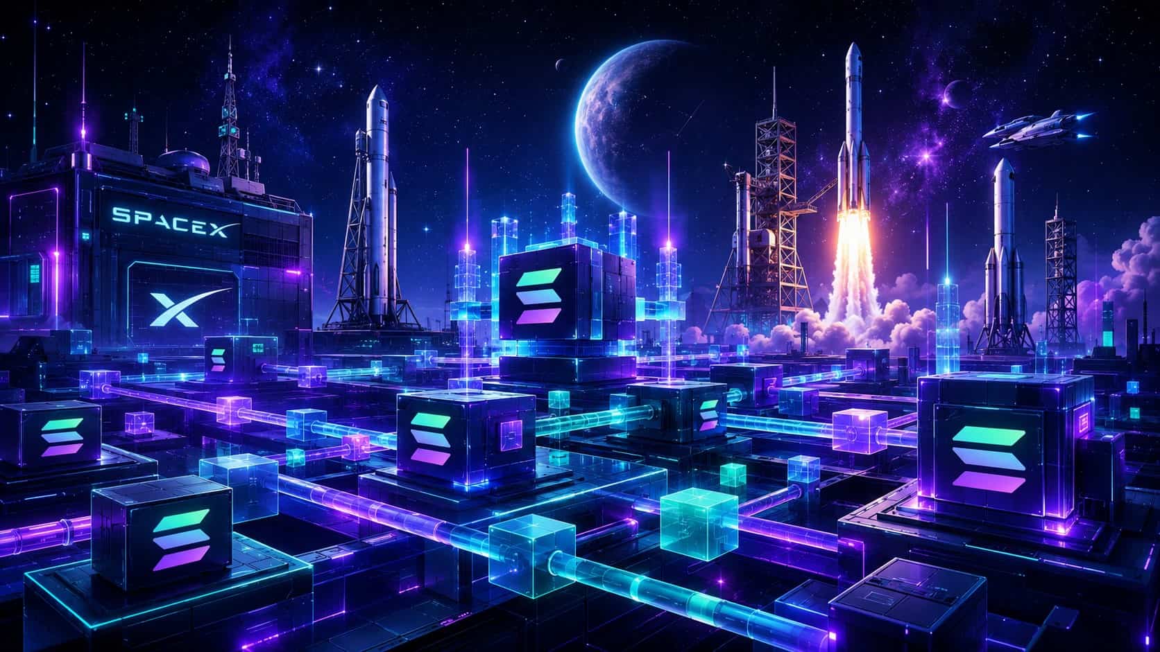 SpaceX da el salto a Solana: Tokens de acciones revolucionan el mercado tras su histórico debut en Nasdaq. 1 SpaceX da el salto a Solana: Tokens de acciones revolucionan el mercado tras su histórico debut en Nasdaq.