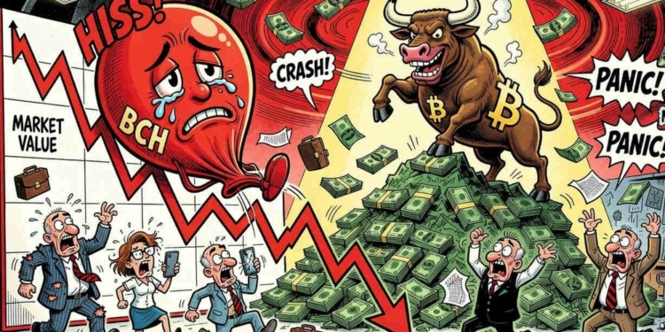 Bitcoin Cash se desploma a USD $209: ¿qué factores están detrás de esta caída?