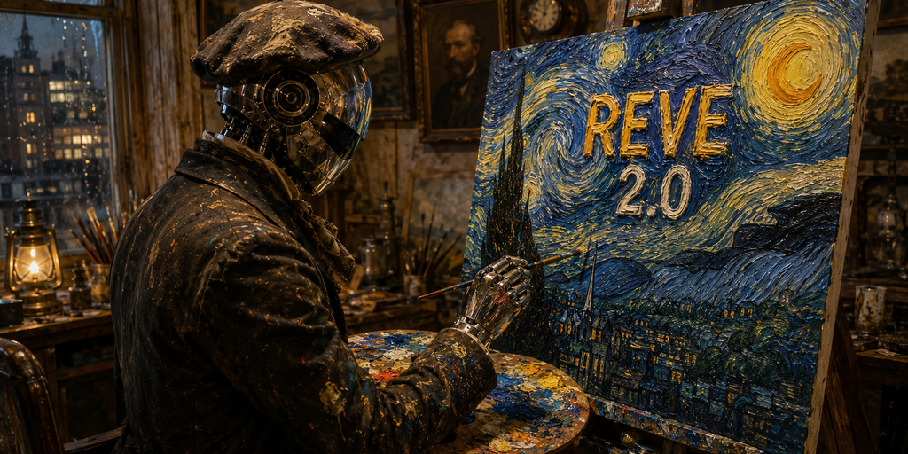 Reve 2.0: La Innovadora IA de Imagen que Supera a Google y OpenAI con Solo una Décima de su Potencia Gráfica 1 Reve 2.0: La Innovadora IA de Imagen que Supera a Google y OpenAI con Solo una Décima de su Potencia Gráfica