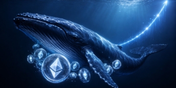 Las ballenas de Ethereum apuestan por el futuro mientras el precio se dispara.
