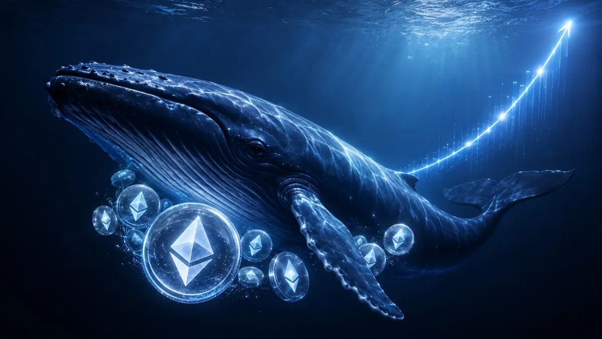 Las ballenas de Ethereum apuestan por el futuro mientras el precio se dispara. 1 Las ballenas de Ethereum apuestan por el futuro mientras el precio se dispara.