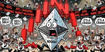 Ethereum se desploma un 5% y cae por debajo de los 1.700 dólares en medio de una ola de liquidaciones impactantes.