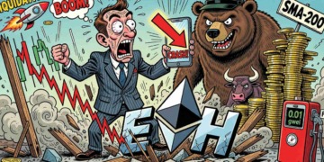 Ethereum sufre una caída del 5.51% y cae por debajo de los 1.700 dólares: ¿estamos ante el preludio de un desplome a 1.500?