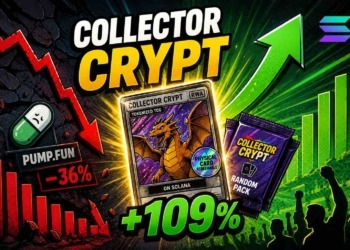 Collector Crypt se dispara en Solana mientras Pump.fun se estanca.
