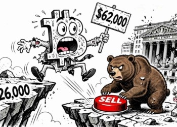 Bitcoin sufre una caída sorpresiva y alcanza niveles de sobreventa extrema por debajo de los $63.000.