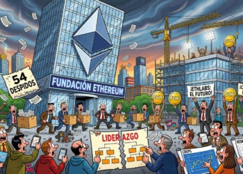 La Fundación Ethereum reduce su equipo en un 20% tras la partida de figuras clave. 4 La Fundación Ethereum reduce su equipo en un 20% tras la partida de figuras clave.
