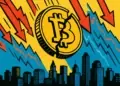 La caída de Bitcoin a niveles no vistos en 21 meses arrastra a Ethereum, XRP y Dogecoin, mientras las acciones cripto se desploman.