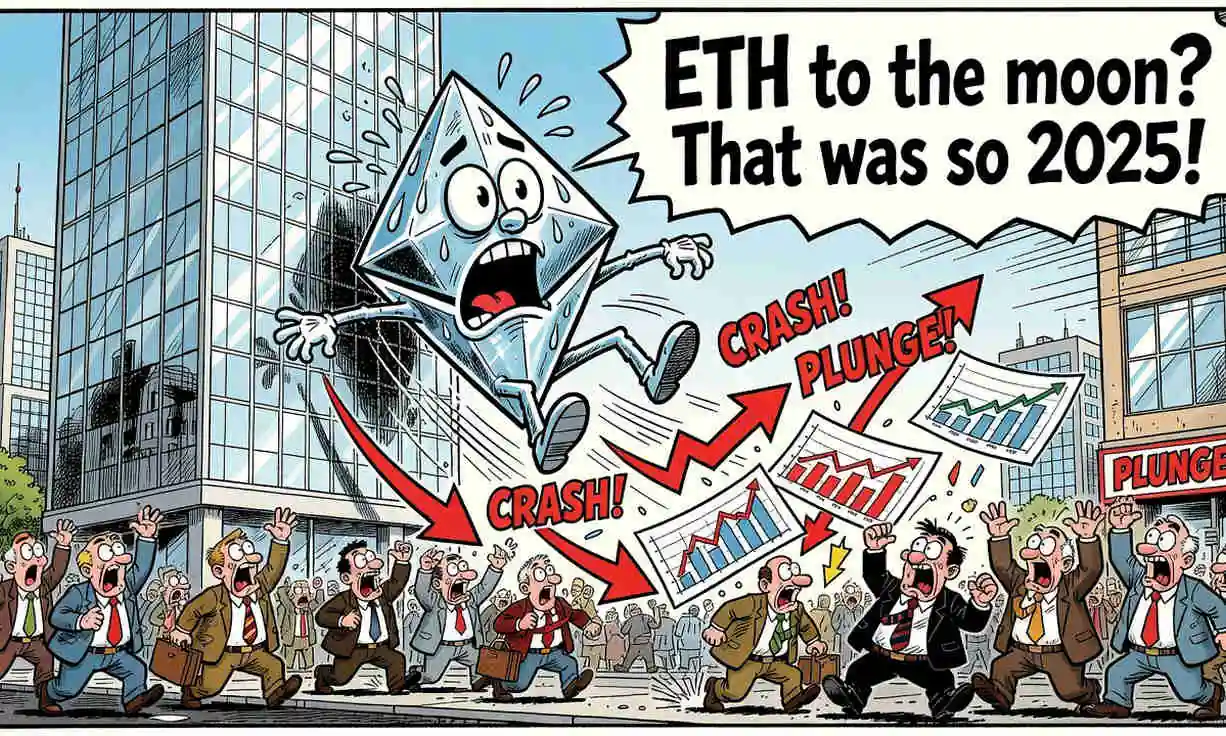 Ethereum sufre una caída del 6,05% y se enfrenta a un crucial soporte de USD $1.600 el 24 de junio de 2026.
