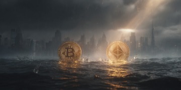 Bitcoin apunta a los 55.000 dólares mientras Ethereum se prepara para una caída preocupante.