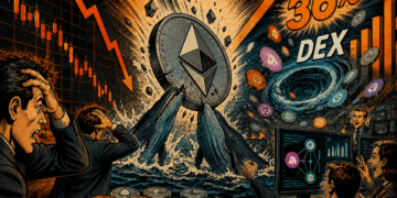 El desplome de Ethereum impulsa un inesperado auge en el comercio DEX