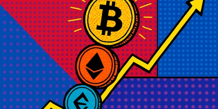 Bitcoin se acerca a los $60.000 mientras XRP y Shiba Inu navegan por aguas peligrosas.
