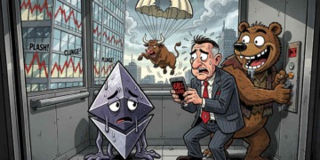 Ethereum cae por debajo de los $1.600: ¿el adiós de los toros?