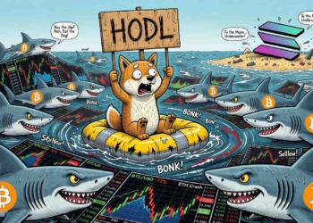 Bonk experimenta un ligero ascenso en medio de la incertidumbre sobre el destino de las memecoins.