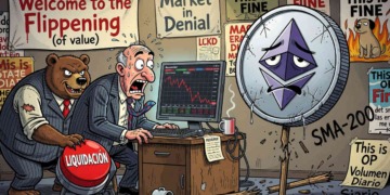 Ethereum se desploma un 21% en un mes y cae por debajo de los USD $1.600: ¿estamos ante un colapso hacia los USD $1.200?