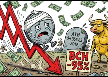 Bitcoin Cash se hunde un 67,84% en 2026 y cae por debajo de los USD $200: ¿hemos llegado al ocaso del dinero digital?