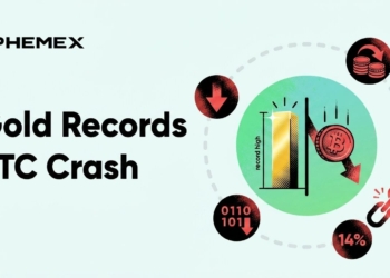 El oro alcanza récords históricos mientras el Bitcoin se desploma: ¿qué está pasando en los mercados?