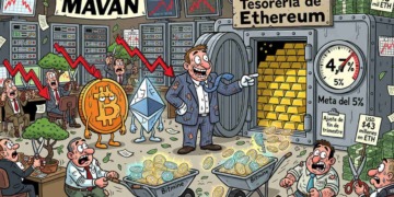 Bitmine capta 43 millones de dólares en ETH y Tom Lee desmiente crisis en el mercado.