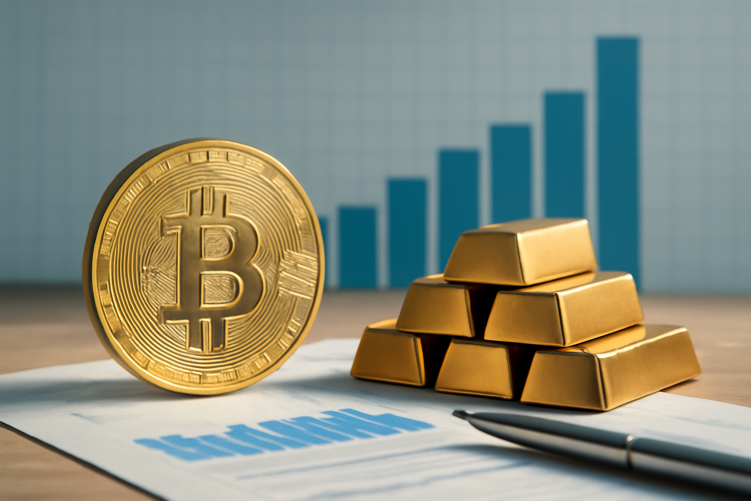 Bitcoin y el oro se disparan tras la decisión de la Fed: ¿qué significa la división del FOMC? 1 Bitcoin y el oro se disparan tras la decisión de la Fed: ¿qué significa la división del FOMC?