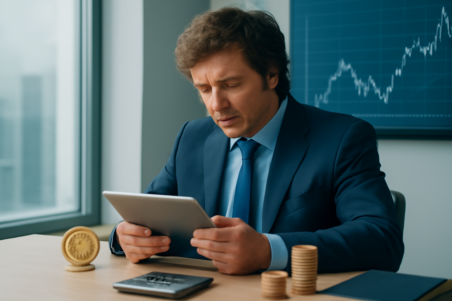Milei propone una reforma intrigante con un aire bitcoiner, pero sin criptomonedas. 1 Milei propone una reforma intrigante con un aire bitcoiner, pero sin criptomonedas.