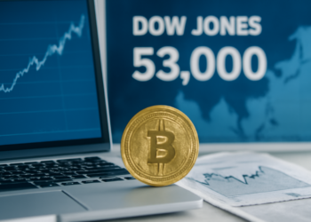 El Dow Jones alcanza los 53.000 puntos, mientras Asia enfrenta turbulencias en los mercados.
