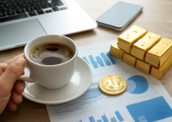Descubre por qué tu café matutino fue la mejor inversión de la semana, superando a Bitcoin y al oro.