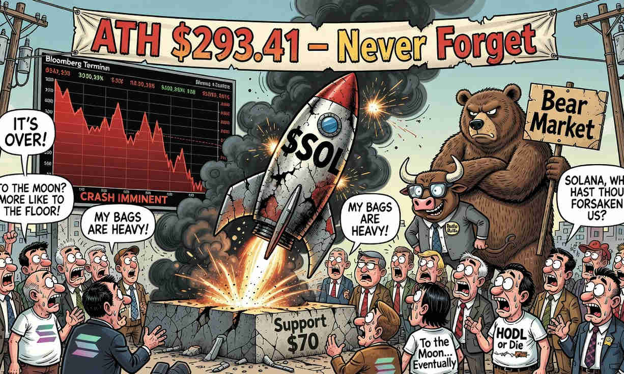 Solana ($SOL) se recupera un 5% en julio de 2026, pero los expertos alertan sobre la persistencia de la tendencia bajista. 1 Solana ($SOL) se recupera un 5% en julio de 2026, pero los expertos alertan sobre la persistencia de la tendencia bajista.