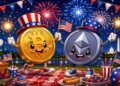Bitcoin alcanza los 63.000 dólares en su fiesta del 4 de julio y Ether se dispara hacia los 1.800 dólares.