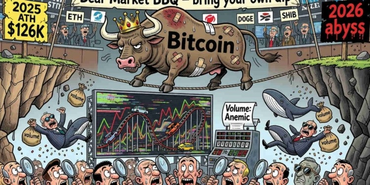 Bitcoin al borde del abismo: ¿podría un salvavidas en 62.690 dólares cambiar su destino?