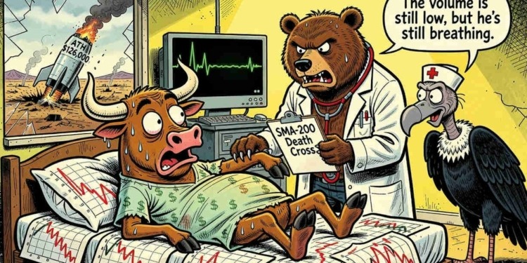 Bitcoin se aferra a los $62.800 mientras su máximo histórico de $126.000 genera inquietud en los inversores.