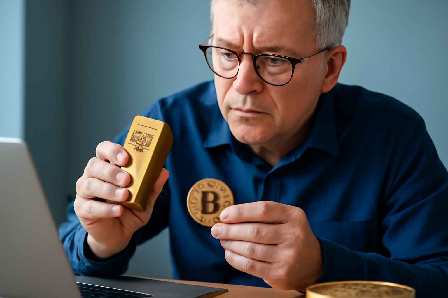 Peter Brandt plantea un sorprendente cambio: ¿por qué podría vender su Bitcoin para invertir en oro? 1 Peter Brandt plantea un sorprendente cambio: ¿por qué podría vender su Bitcoin para invertir en oro?