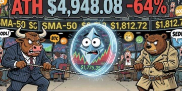 Ethereum ($ETH) se eleva un 0.90% el 6 de julio de 2026: ¿está a punto de romper la barrera clave?