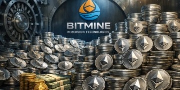 Bitmine adquiere más de 42.000 ETH y se acerca al 5% del suministro total, mientras Strategy liquida sus Bitcoin.