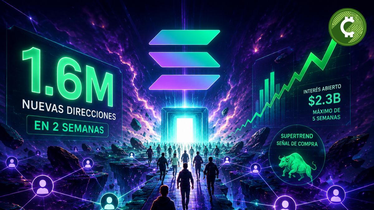 Solana registra un sorprendente crecimiento de 1,6 millones de nuevas direcciones en solo dos semanas, impulsando las expectativas optimistas para SOL. 1 Solana registra un sorprendente crecimiento de 1,6 millones de nuevas direcciones en solo dos semanas, impulsando las expectativas optimistas para SOL.