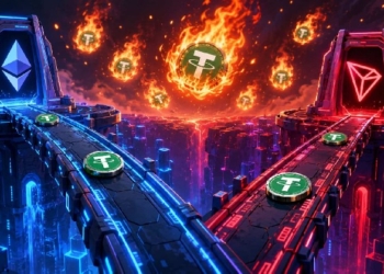Tether reduce su oferta en USDT en $2.500 millones y sacude la liquidez de Ethereum y TRON.