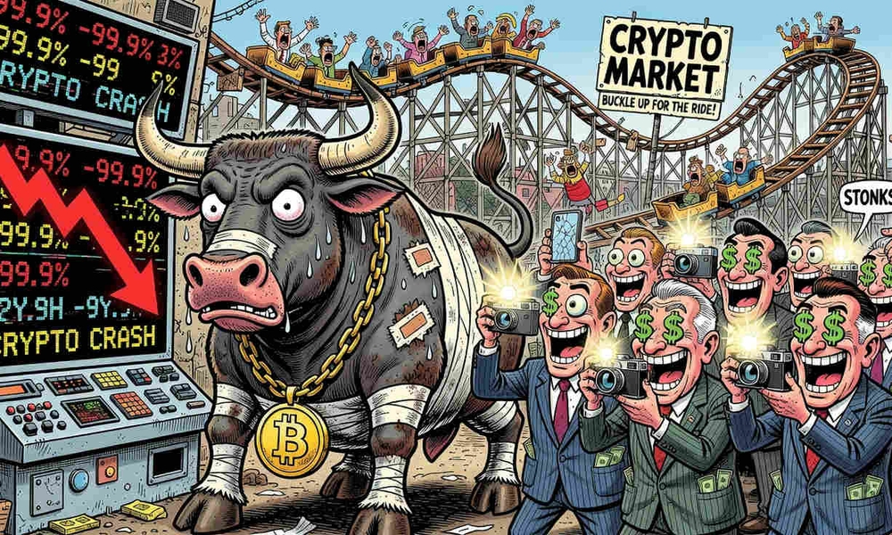 Bitcoin en crisis: ¿está a punto de desmoronarse tras un desplome del 50% desde sus máximos históricos? 1 Bitcoin en crisis: ¿está a punto de desmoronarse tras un desplome del 50% desde sus máximos históricos?