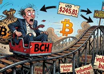 Bitcoin Cash se dispara un 4,48% y rompe con la racha negativa: ¿Logrará sostener su ascenso?