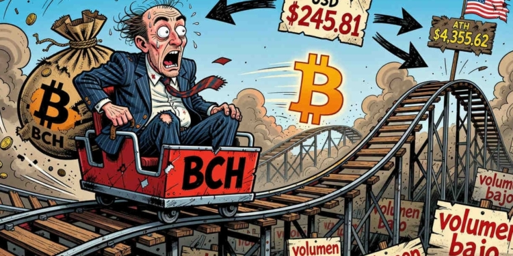 Bitcoin Cash se dispara un 4,48% y rompe con la racha negativa: ¿Logrará sostener su ascenso?
